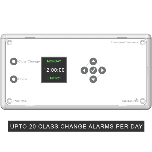 Fase/701/E Class Change Time Clock