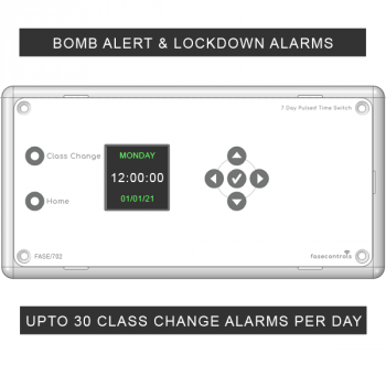             Class Change with Bomb Alert & Lockdown Alarms