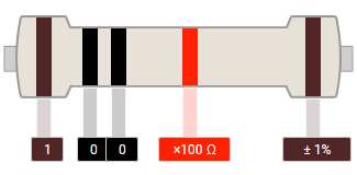 10K Fire Alarm Resistor